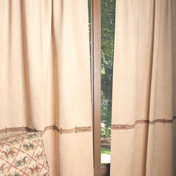 Ludington Embroidered Window Panels
